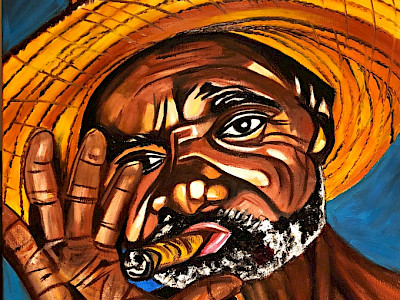 Cuban Cigar Man