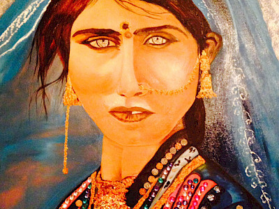 Bhil Tribal Woman
