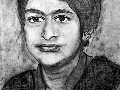 Portrait in Charcoal