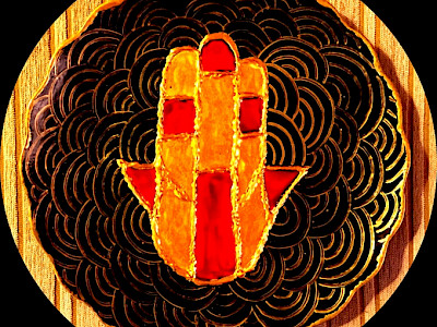 Hamsa in Red