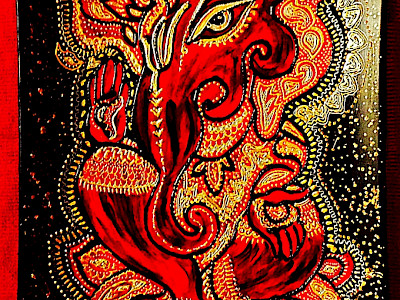 Ganesh Framed
