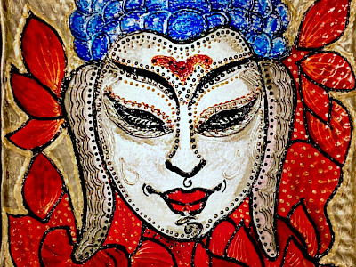 Petals Buddha